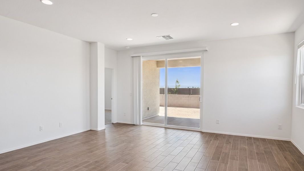 Spacious, unfurnished interior of a new home in Moonlight, Maricopa (Image 17). Spacious, unfurnished interior of a new home in Moonlight, Maricopa (Image 17).