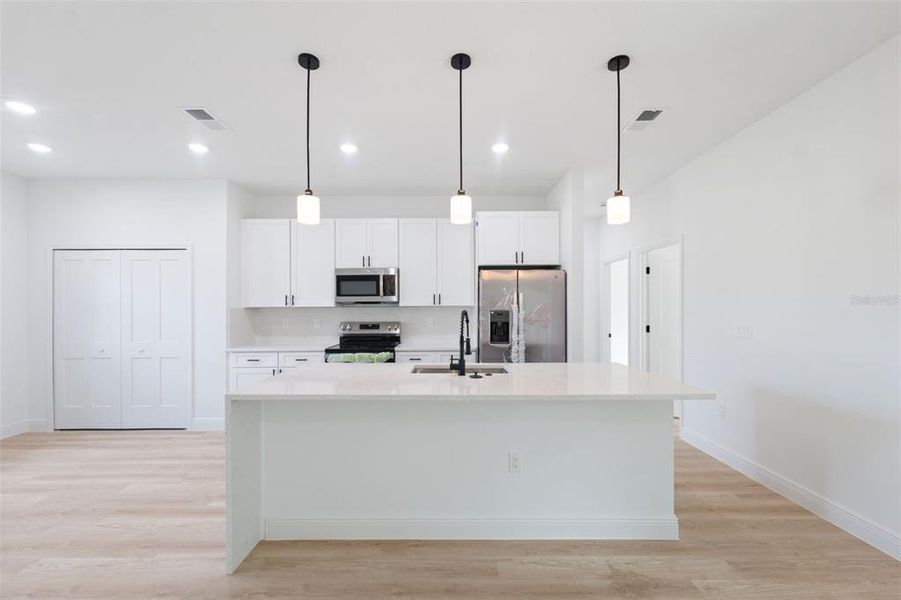 Furnished interior view inside a new home in , Ocala (Image 8).