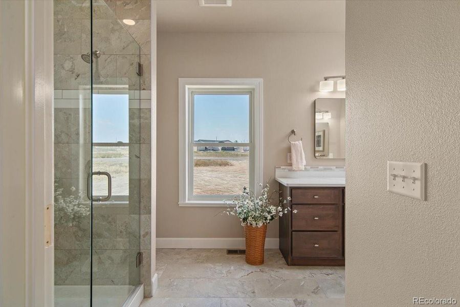 Furnished interior view inside a new home in , Pueblo West (Image 8).