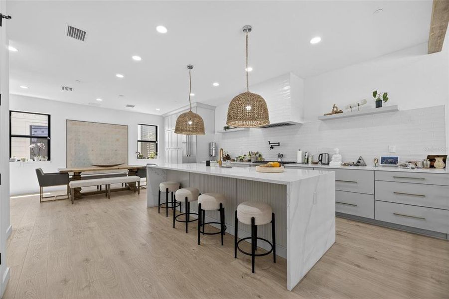 Furnished interior view inside a new home in , Tampa (Image 6).