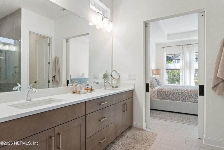 Furnished interior view inside a new home in , Ponte Vedra (Image 10).