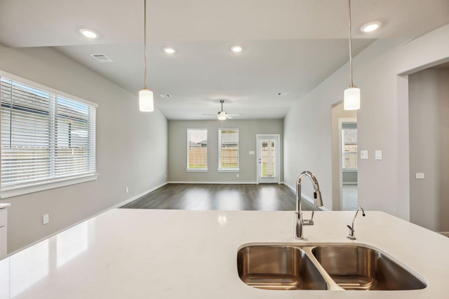 Photo is not of the actual home but is an inspirational photo of builder's model home and may depict options, furnishings, and/or decorator features that are not included.