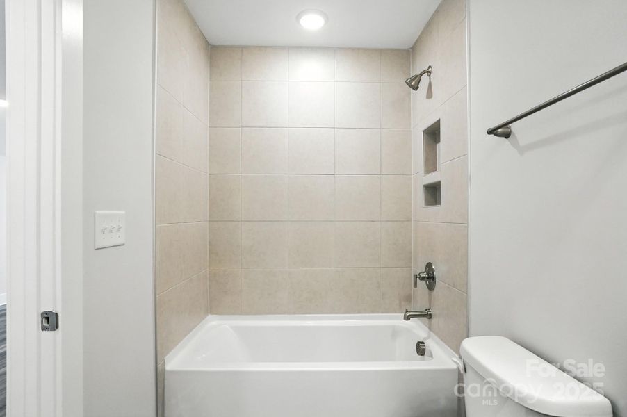 Furnished interior view inside a new home in Villas at Prestwick, Mooresville (Image 11).