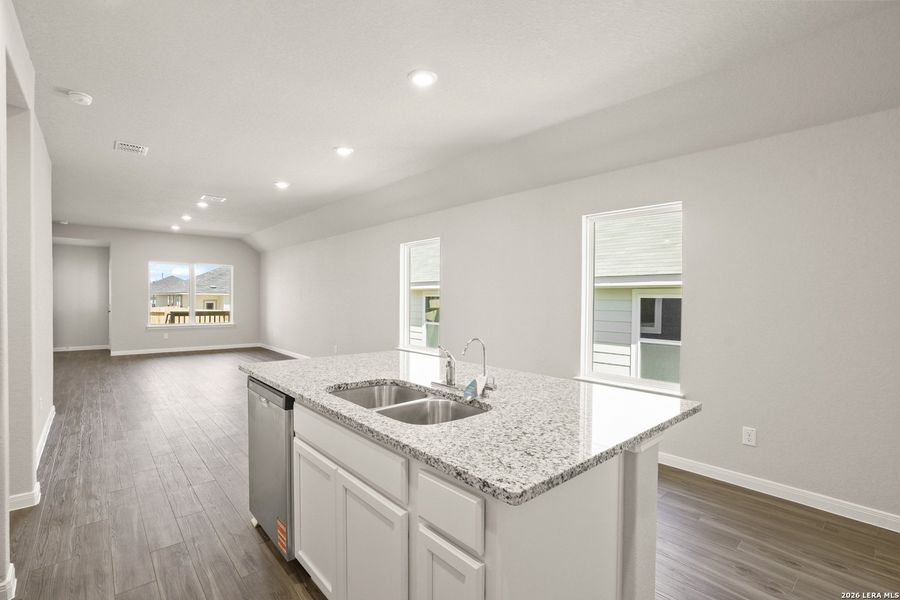 Furnished interior view inside a new home in Hickory Ridge, Elmendorf (Image 7).
