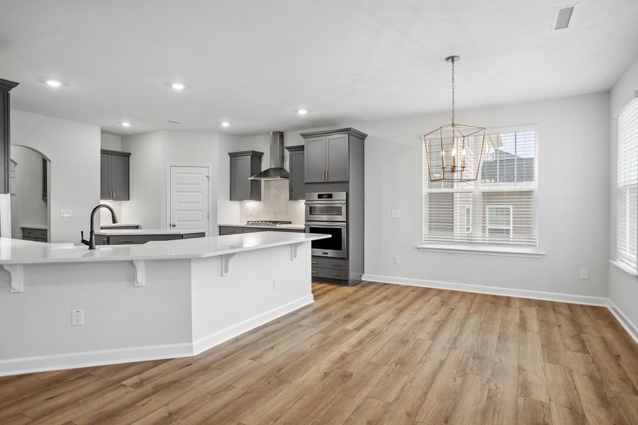 Furnished interior view inside a new home in Sweetbrier, Durham (Image 12).