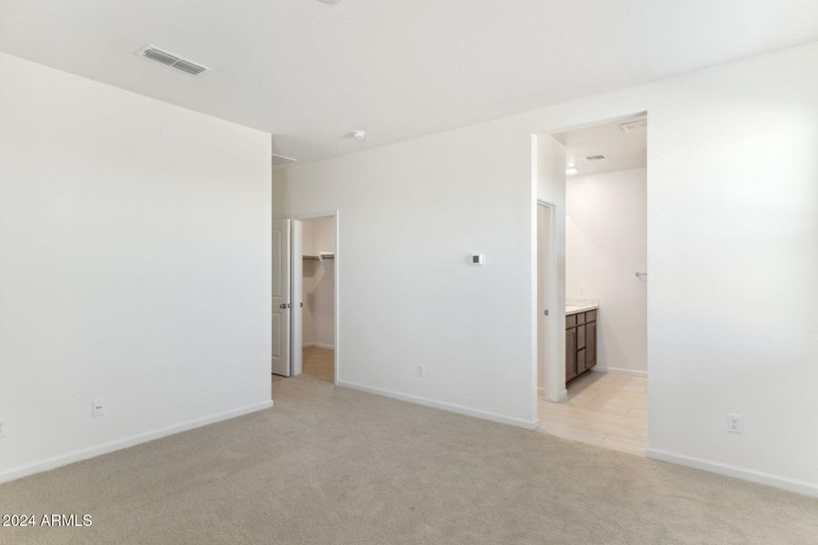 master bedroom to bath and closet