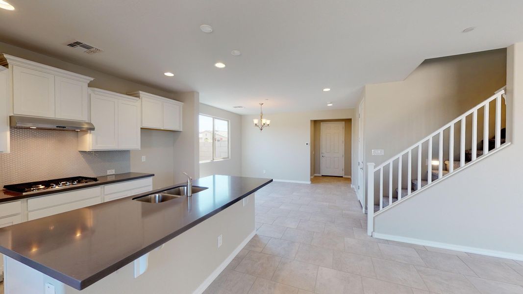 Furnished interior view inside a new home in Saguaro Hills at Vistancia, Peoria (Image 6).