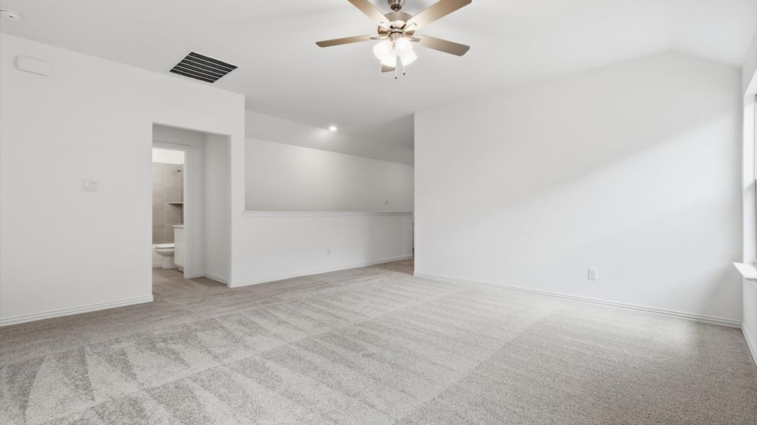 Furnished interior view inside a new home in Westridge Journey, Princeton (Image 38).