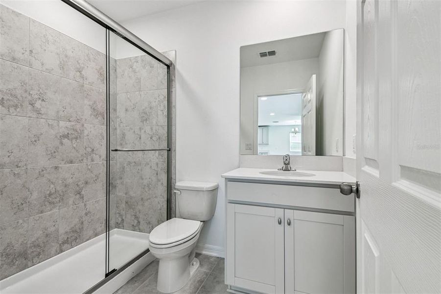 Furnished interior view inside a new home in Meadow Oaks, Hudson (Image 9).