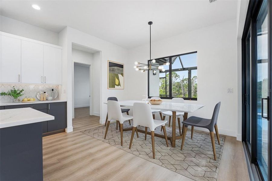 Furnished interior view inside a new home in , Port Charlotte (Image 10).
