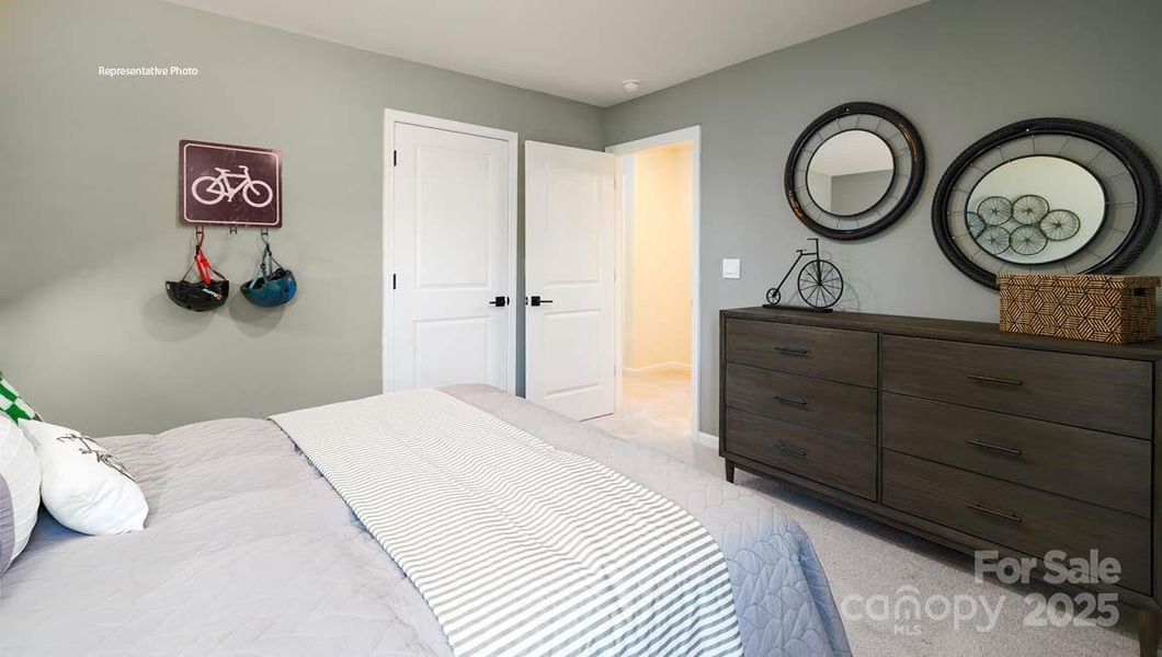 Furnished interior view inside a new home in Sylvan Creek, Denver (Image 20).