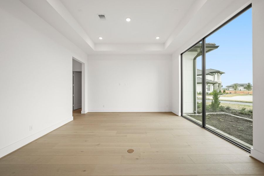 Spacious, unfurnished interior of a new home in Bridgeland, Cypress (Image 22).