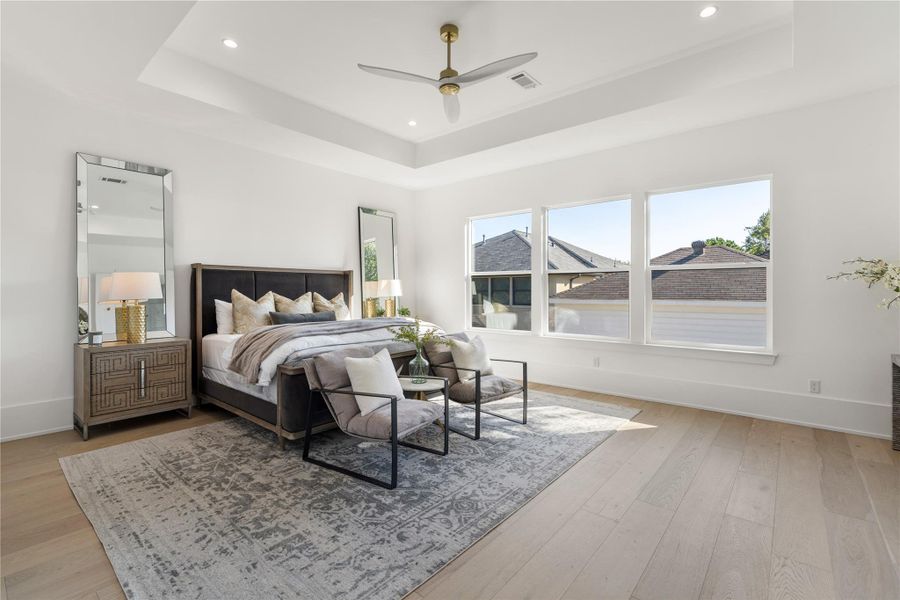 Furnished interior view inside a new home in , Houston (Image 27). Furnished interior view inside a new home in , Houston (Image 27).