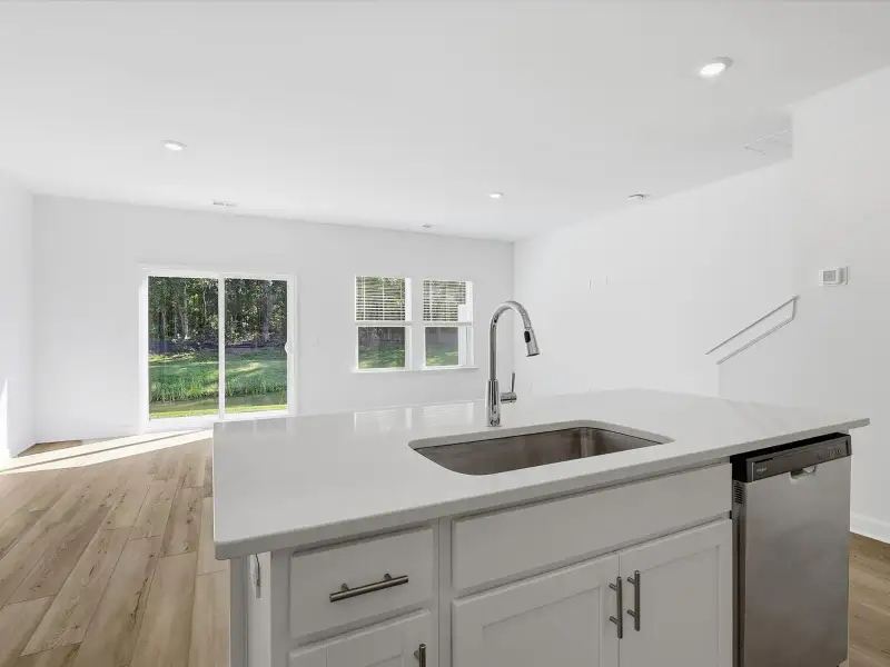 Furnished interior view inside a new home in Courts at Brook Run, Moncks Corner (Image 3).