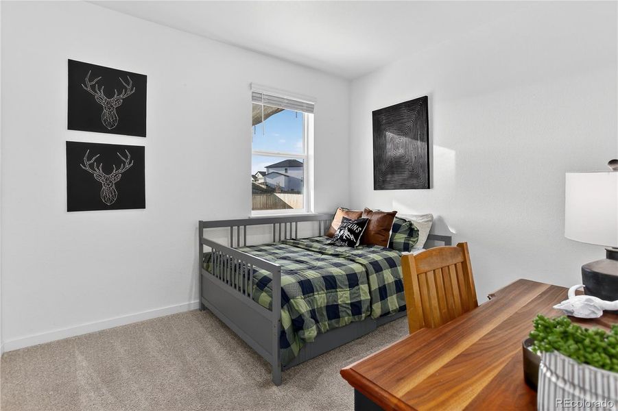 Furnished interior view inside a new home in , Thornton (Image 9).