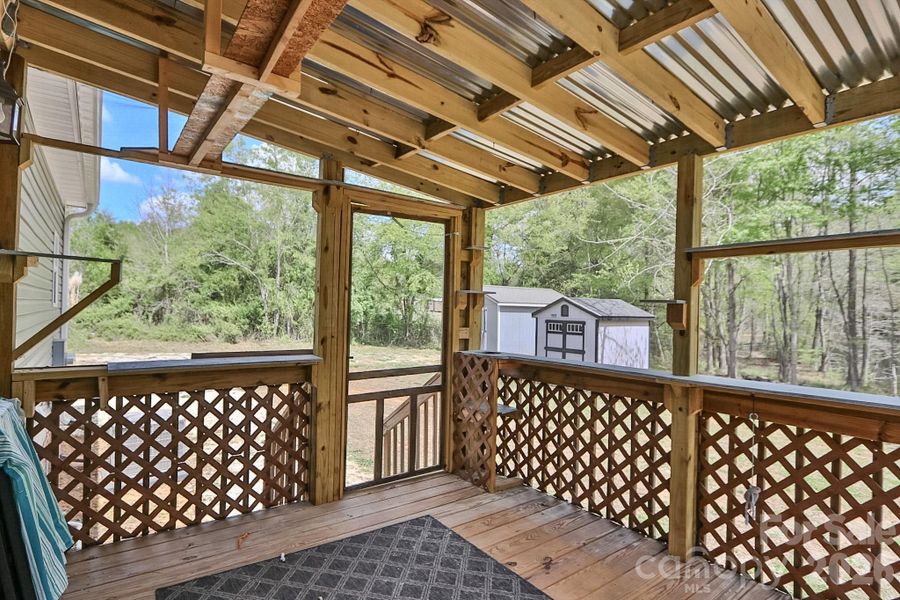 Exterior details and patio area of a home in , Shelby (Image 23).
