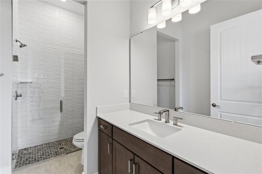 Furnished interior view inside a new home in Del Webb Sunbridge, St. Cloud (Image 34).