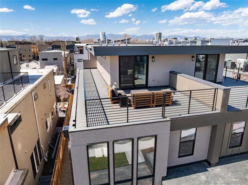 Back of house aerial