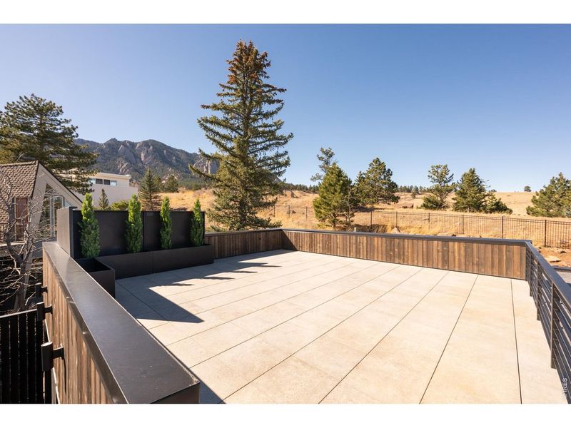Exterior details and patio area of a home in , Boulder (Image 3). Exterior details and patio area of a home in , Boulder (Image 3).