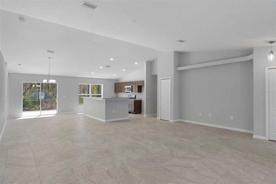 Spacious, unfurnished interior of a new home in , Brooksville (Image 24).