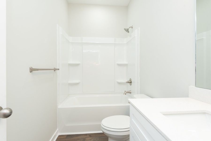Representative furnished interior of a home built from the Lincoln by Foundation Home Builders LLC in Pinnix Loop, Burlington (Image 10).