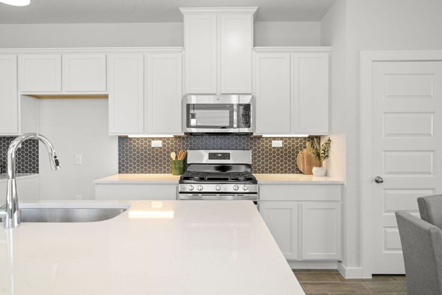 Furnished interior view inside a new home in Talley Fields, San Antonio (Image 7).