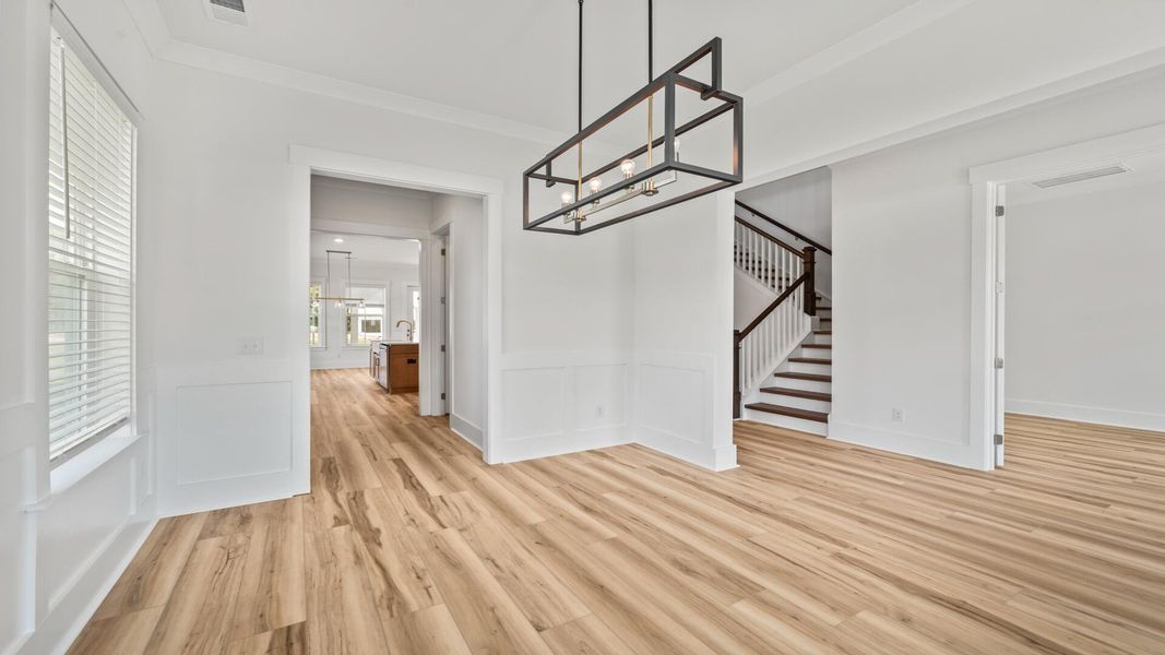 Spacious, unfurnished interior of a new home in Oak Bend, James Island (Image 19). Spacious, unfurnished interior of a new home in Oak Bend, James Island (Image 19).