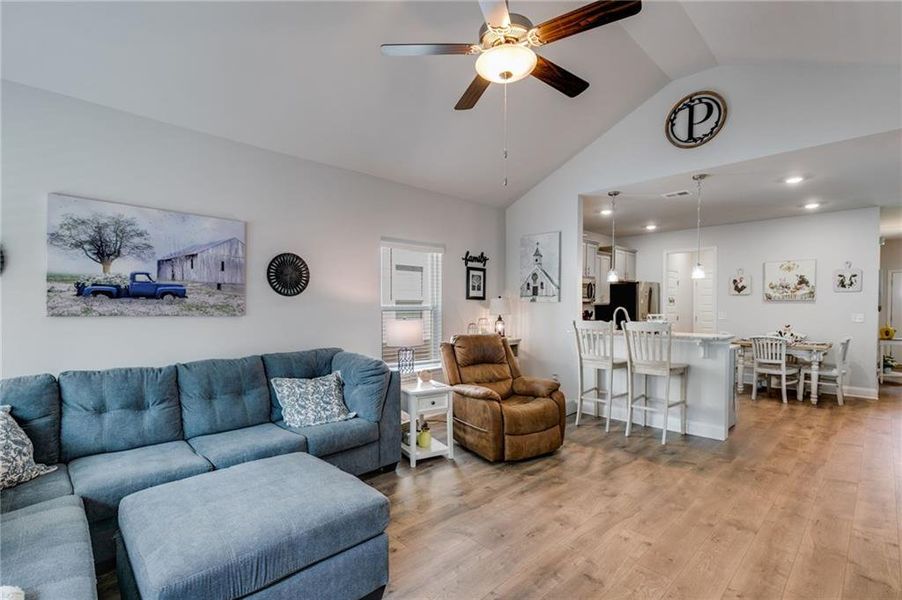 Furnished interior view inside a new home in Windmill Park, Carrollton (Image 12).