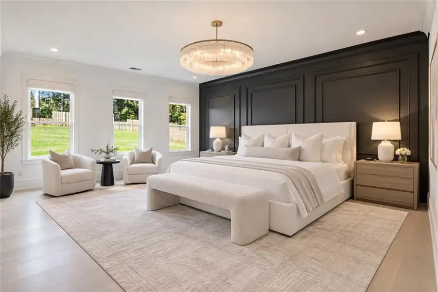 Furnished interior view inside a new home in , Lawrenceville (Image 11).