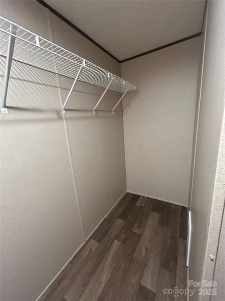 Primary bath closet