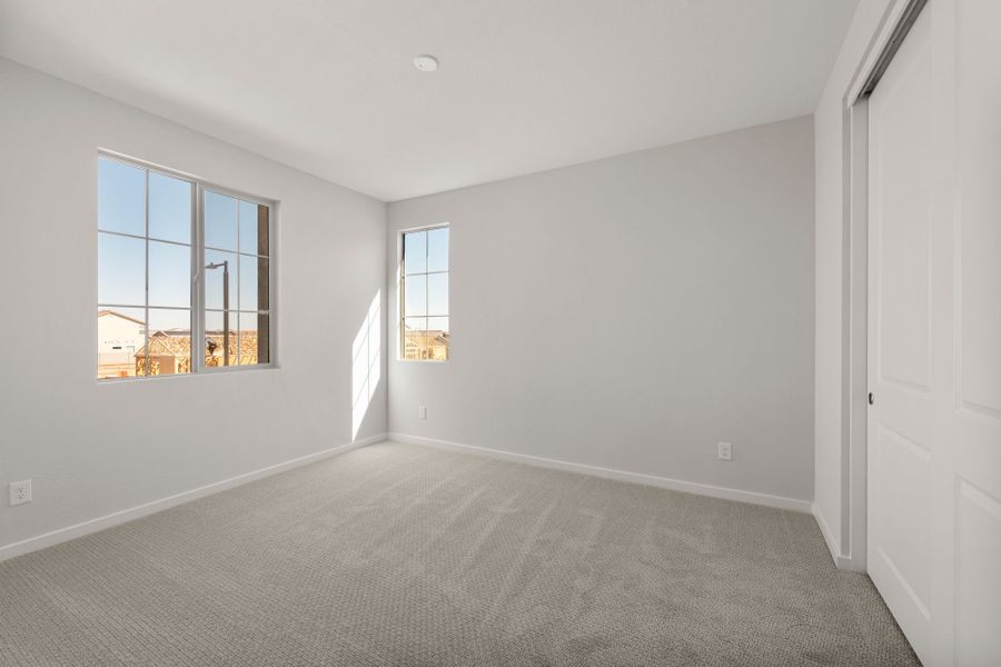 Spacious, unfurnished interior of a new home in Harvest - Enchantment Series, Queen Creek (Image 25). Spacious, unfurnished interior of a new home in Harvest - Enchantment Series, Queen Creek (Image 25).
