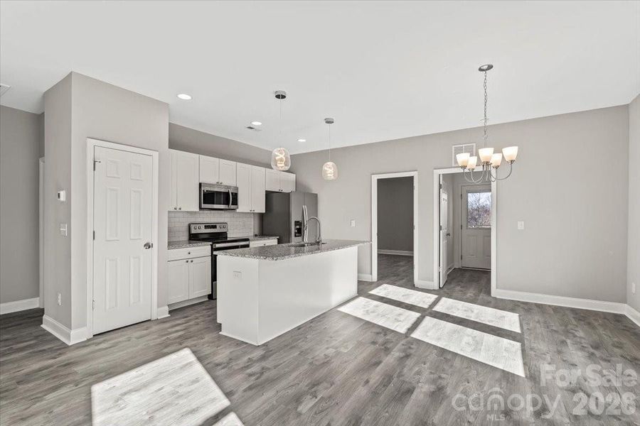 Furnished interior view inside a new home in , Shelby (Image 9).