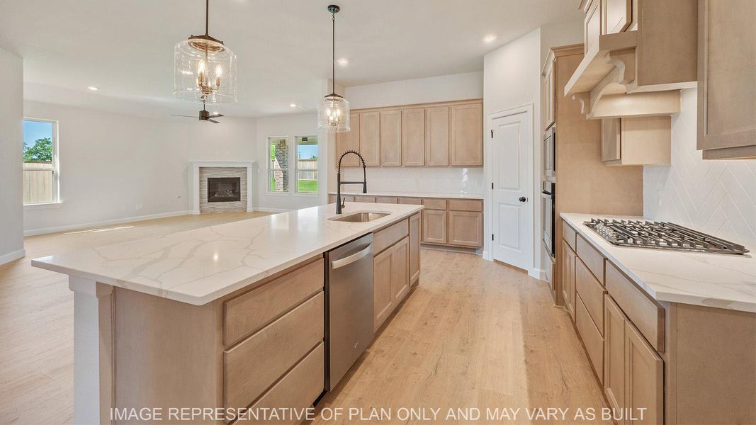 Furnished interior view inside a new home in Wellborn Settlement, College Station (Image 6).