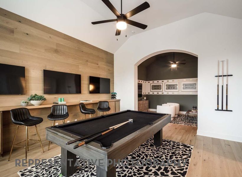 Furnished interior view inside a new home in Briarley, Montgomery (Image 23).