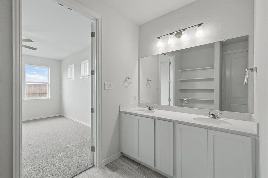 Furnished interior view inside a new home in Bel Air Village, Sherman (Image 10).