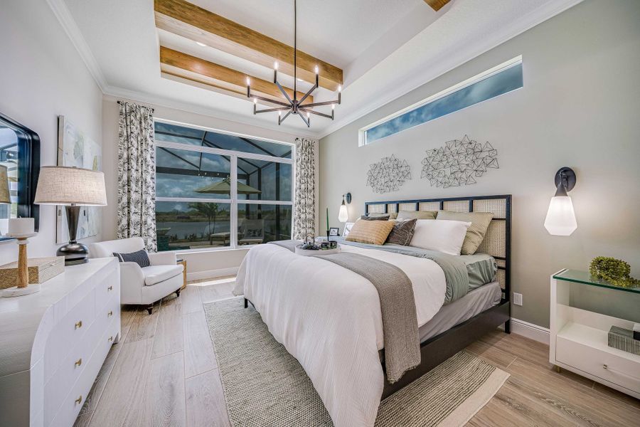 2D floor plan layout for the Willow Signature by GHO Homes in Belterra, Port St. Lucie, FL (Image 107).