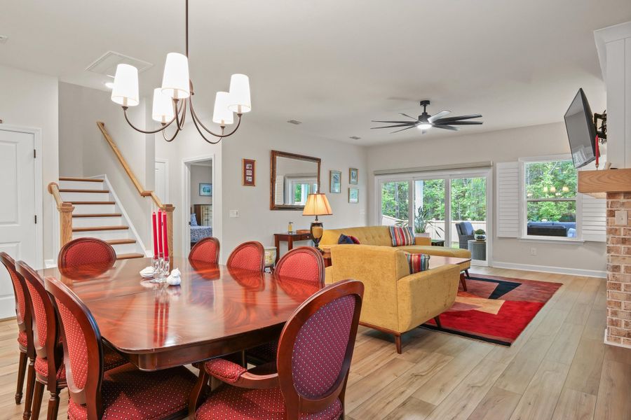 Furnished interior view inside a new home in , Summerville (Image 35).