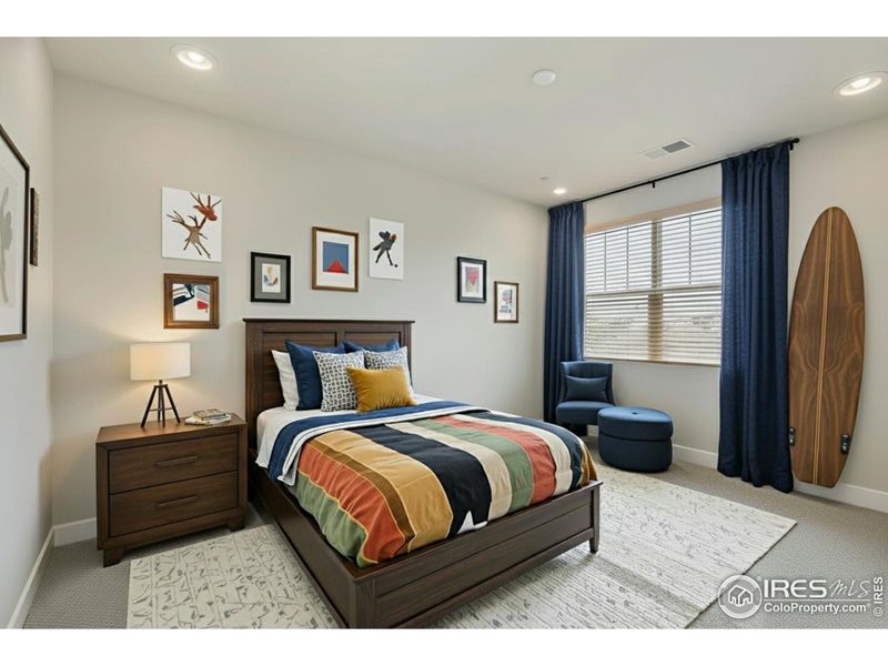 Furnished interior view inside a new home in , Fort Collins (Image 11). Furnished interior view inside a new home in , Fort Collins (Image 11).