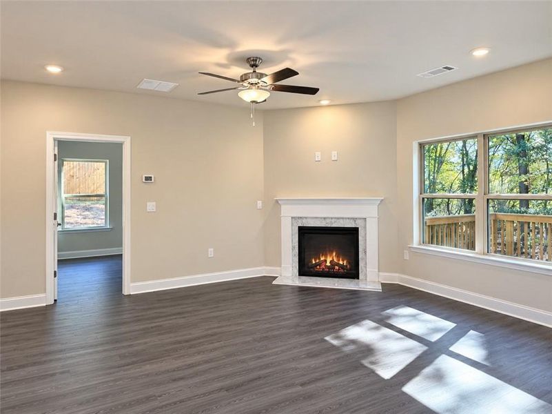 Spacious, unfurnished interior of a new home in Magnolia Villas, Cornelia (Image 30).