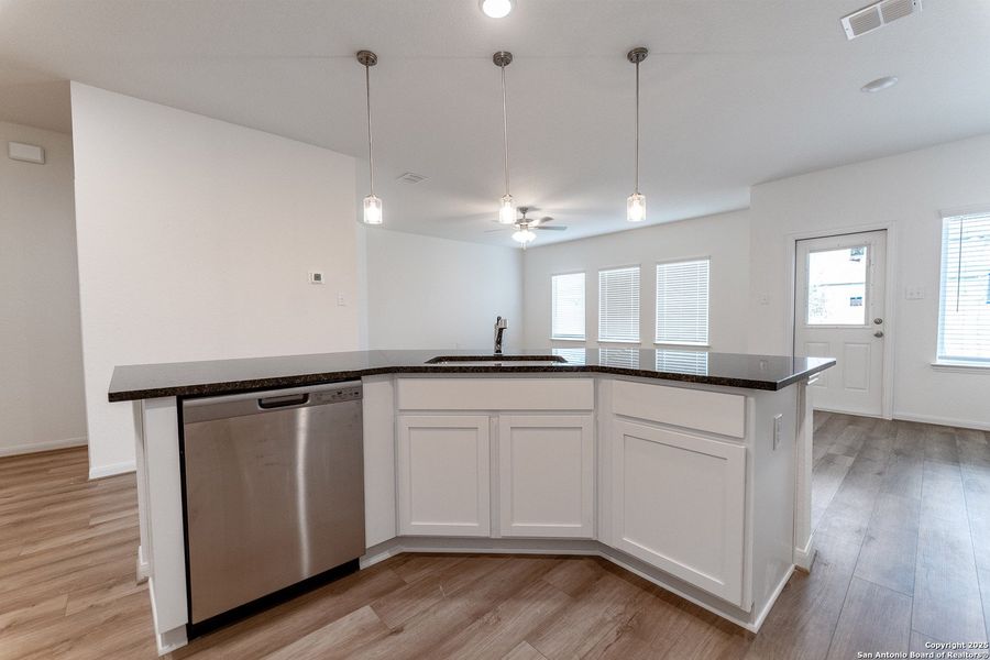 Furnished interior view inside a new home in Mesa Vista, Von Ormy (Image 5).