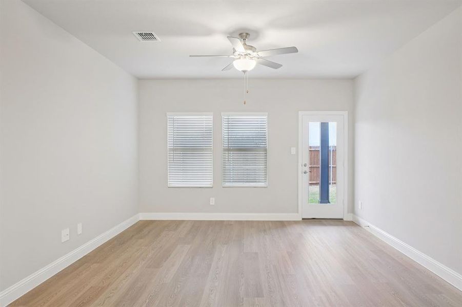 Spacious, unfurnished interior of a new home in Parks at Foster Crossing - Spring Series, Anna (Image 35).