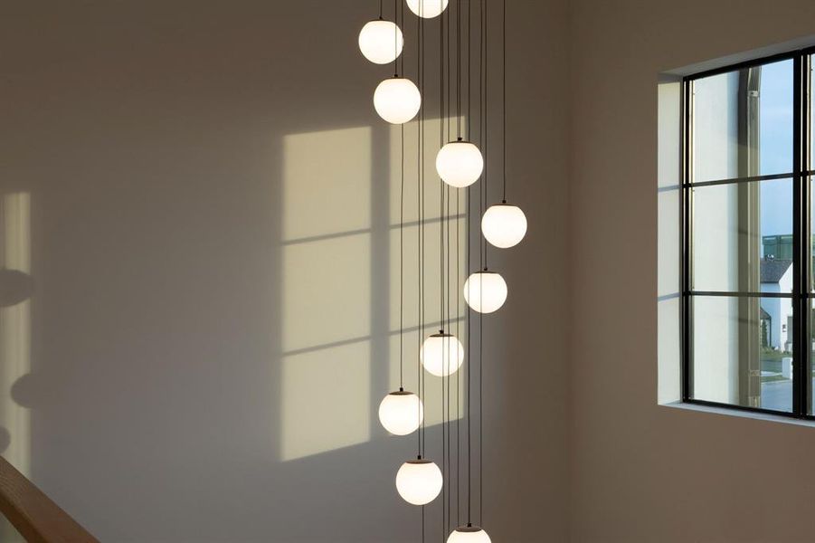 Close-up of interior finishes inside a home in , Heath (Image 12).