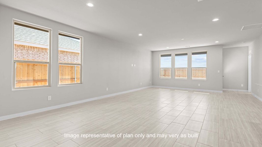 Spacious, unfurnished interior of a new home in Viridian, Lubbock (Image 19).
