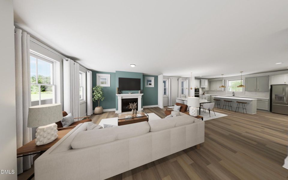 Huge Open Floor Plan