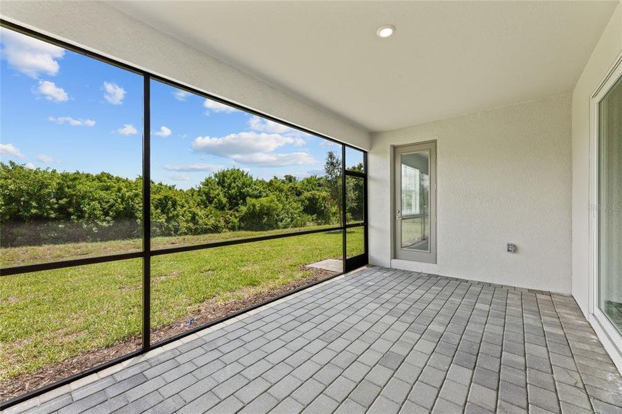 Exterior details and patio area of a home in Calusa Country Club, Lakewood Ranch (Image 3). Exterior details and patio area of a home in Calusa Country Club, Lakewood Ranch (Image 3).