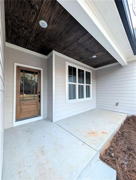 Exterior details and patio area of a home in , Villa Rica (Image 22).
