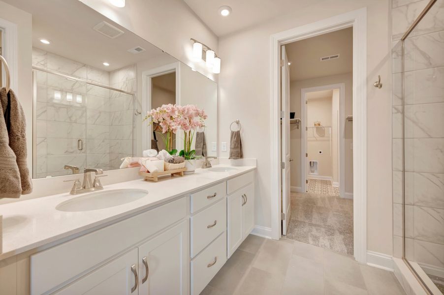 Furnished interior view inside a new home in Old Town Village, Waxhaw (Image 35).