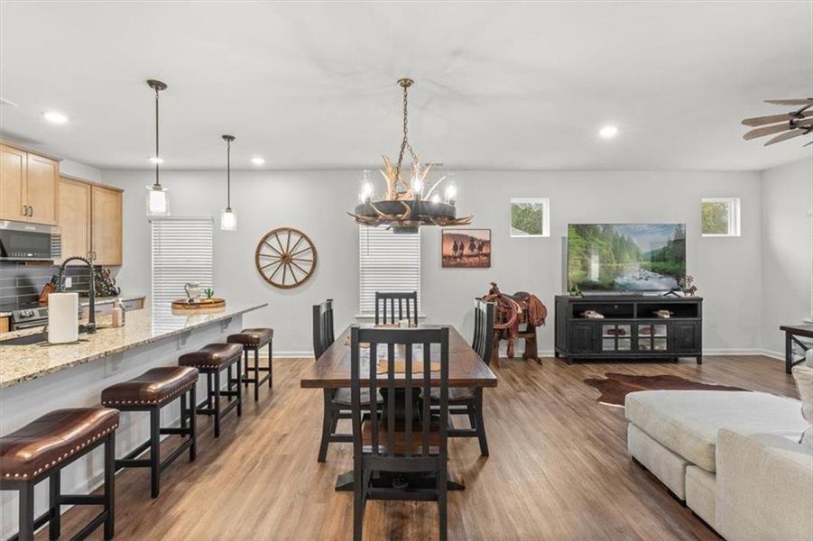 Furnished interior view inside a new home in Laurel Park, Cartersville (Image 7).