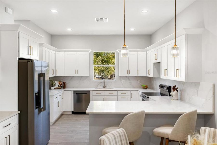 Furnished interior view inside a new home in , Placida (Image 5). Furnished interior view inside a new home in , Placida (Image 5).