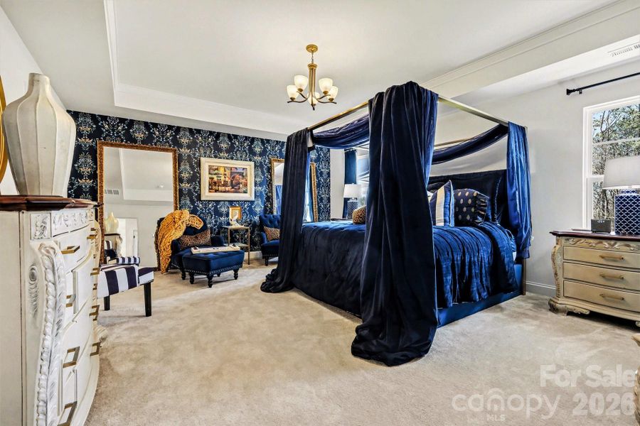 Furnished interior view inside a new home in Lakeside Glen, York (Image 32).